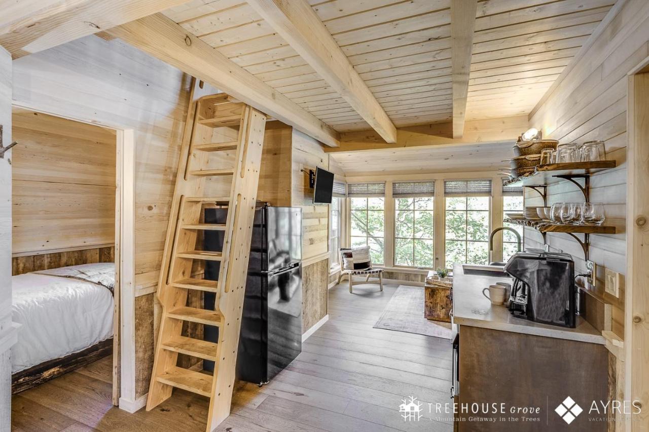 The Blackjack Oak In Treehouse Grove At Norton Creek Gatlinburg Ngoại thất bức ảnh