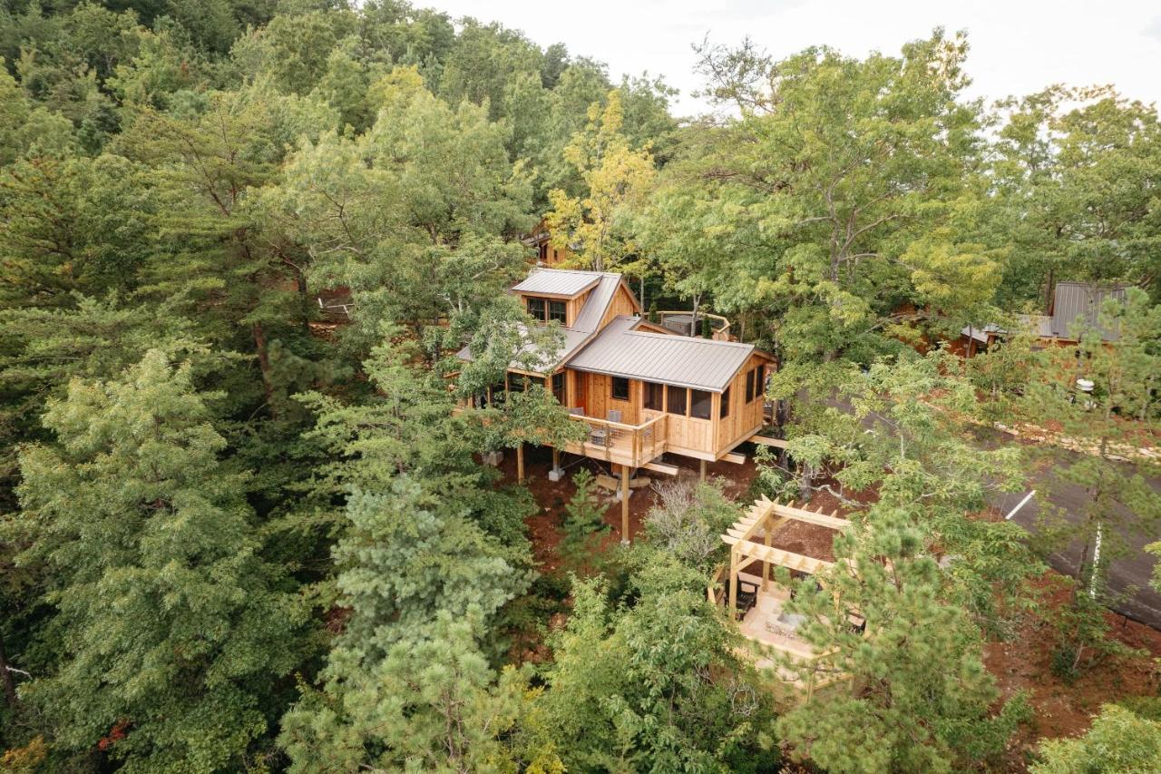 The Blackjack Oak In Treehouse Grove At Norton Creek Gatlinburg Ngoại thất bức ảnh