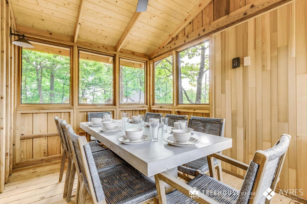 The Blackjack Oak In Treehouse Grove At Norton Creek Gatlinburg Ngoại thất bức ảnh