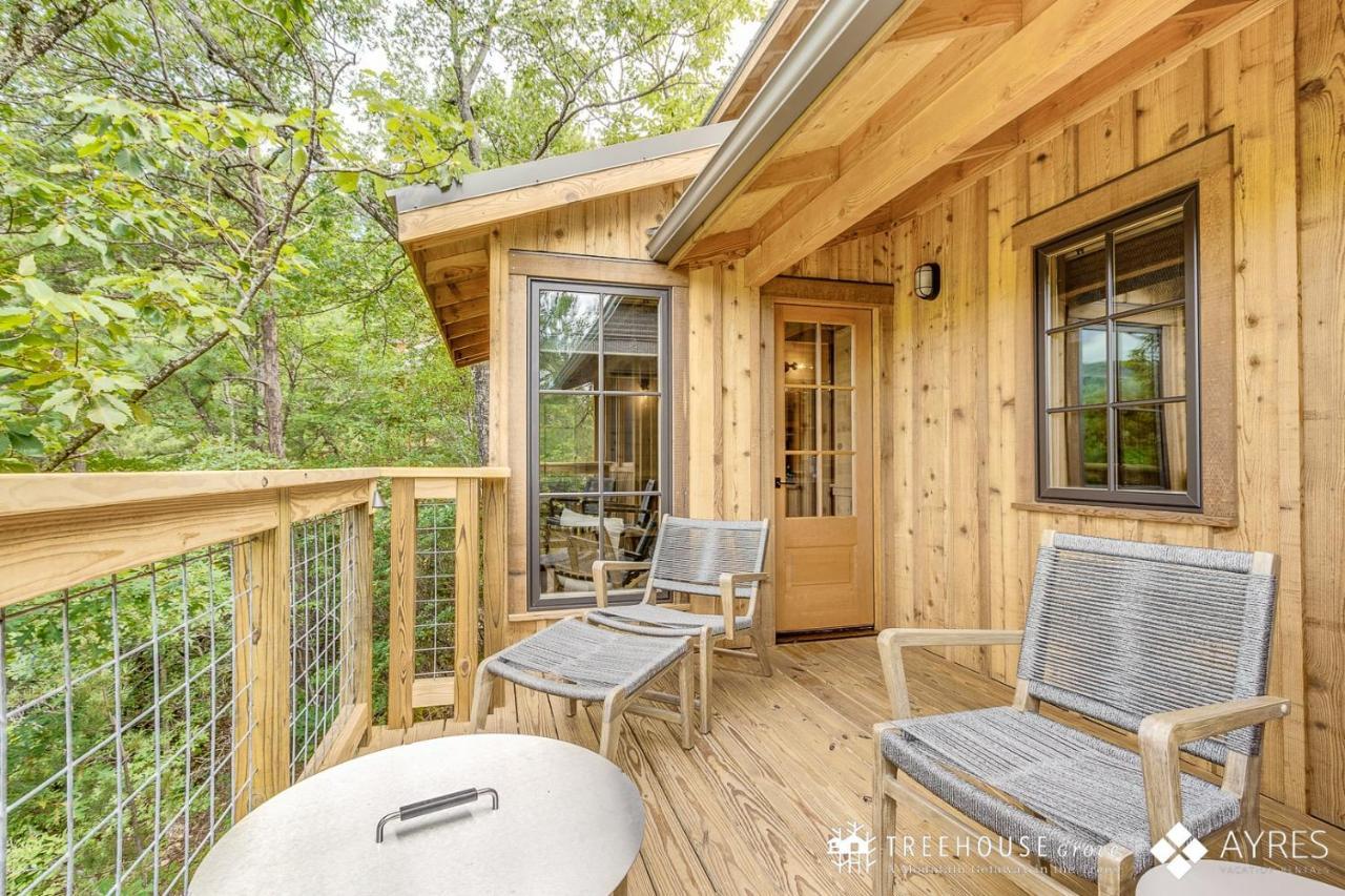 The Blackjack Oak In Treehouse Grove At Norton Creek Gatlinburg Ngoại thất bức ảnh