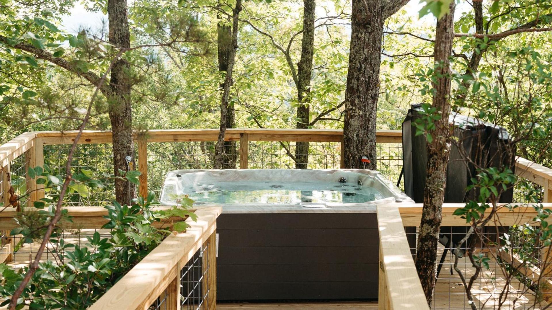 The Blackjack Oak In Treehouse Grove At Norton Creek Gatlinburg Ngoại thất bức ảnh
