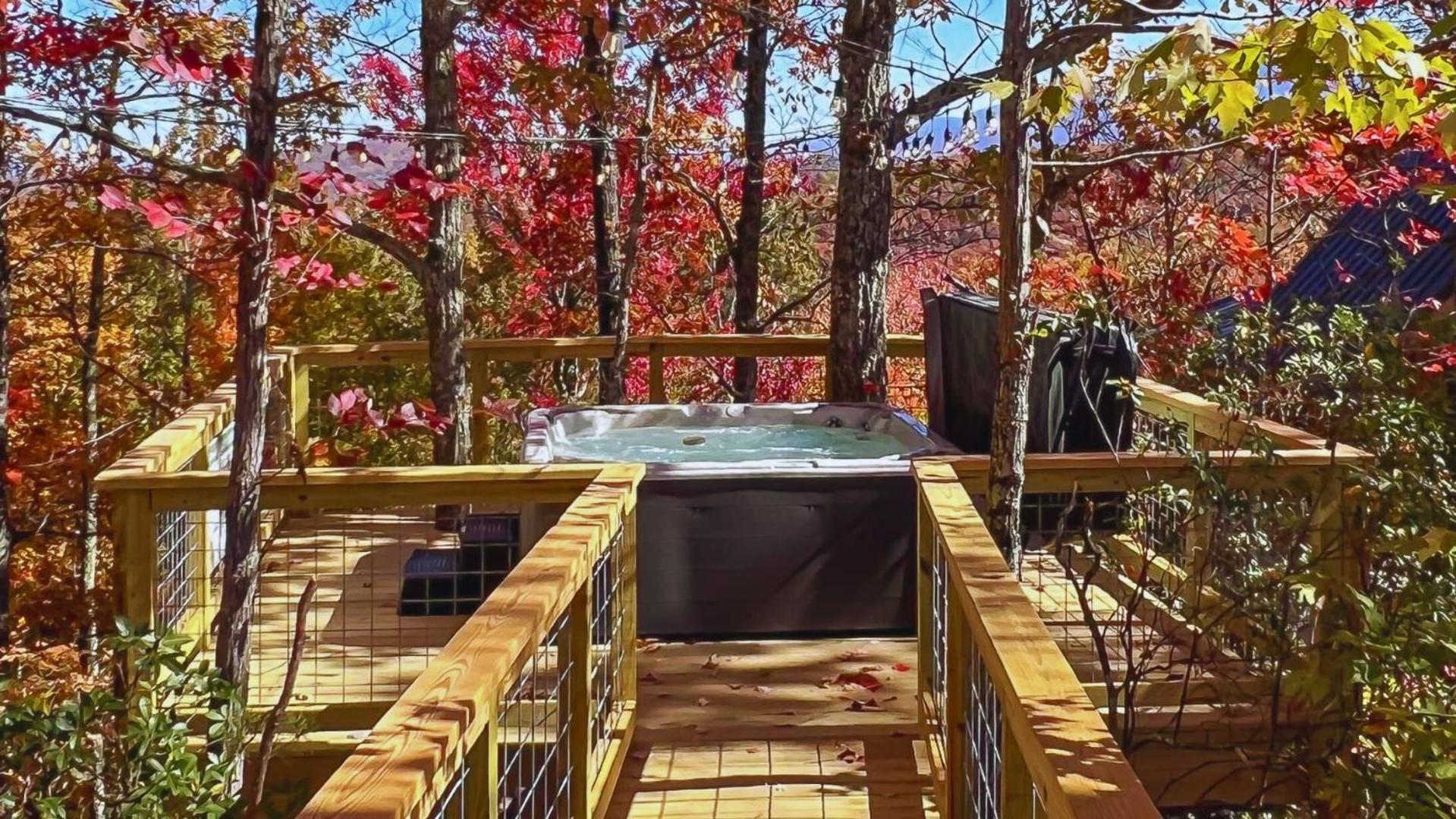 The Blackjack Oak In Treehouse Grove At Norton Creek Gatlinburg Ngoại thất bức ảnh